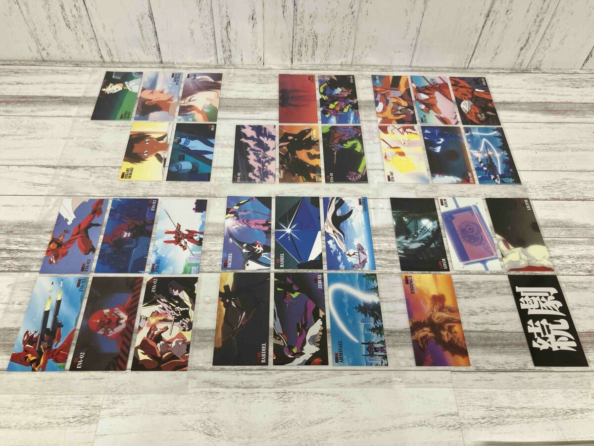 エヴァンゲリオン カードダスマスターズワイド⭐︎専用バインダー付き 新世紀エヴァンゲリオン カードダスマスターズⅠ 全初版172種類