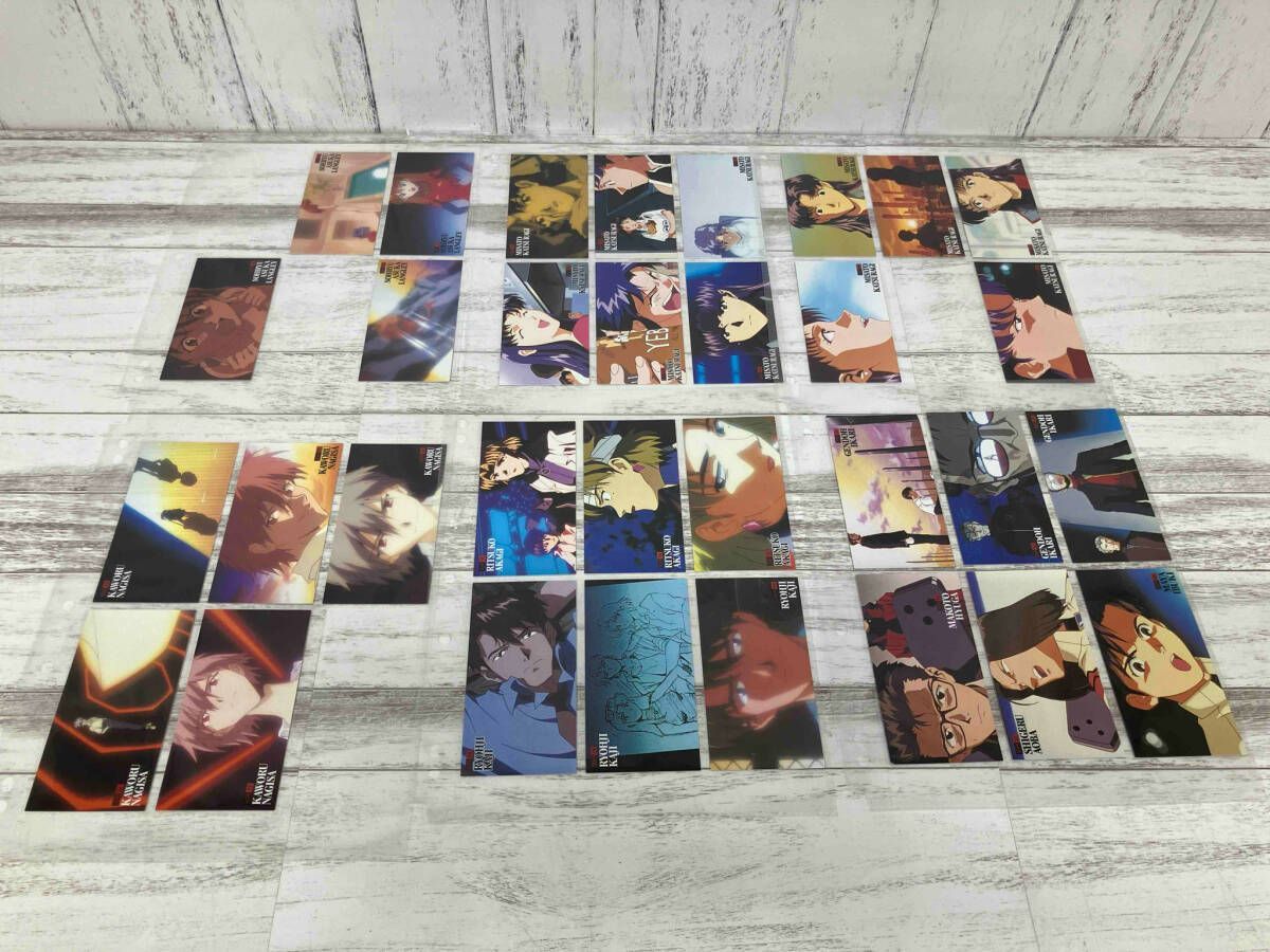 エヴァンゲリオン カードダスマスターズワイド⭐︎専用バインダー付き 新世紀エヴァンゲリオン カードダスマスターズⅠ 全初版172種類