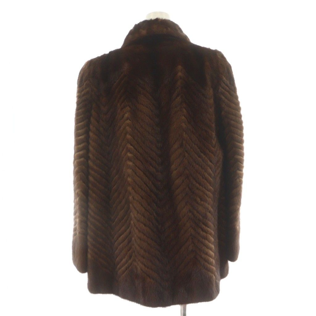 ロティニー ROTINY 毛皮コート ファーコート ミドル丈 ミンク アウター