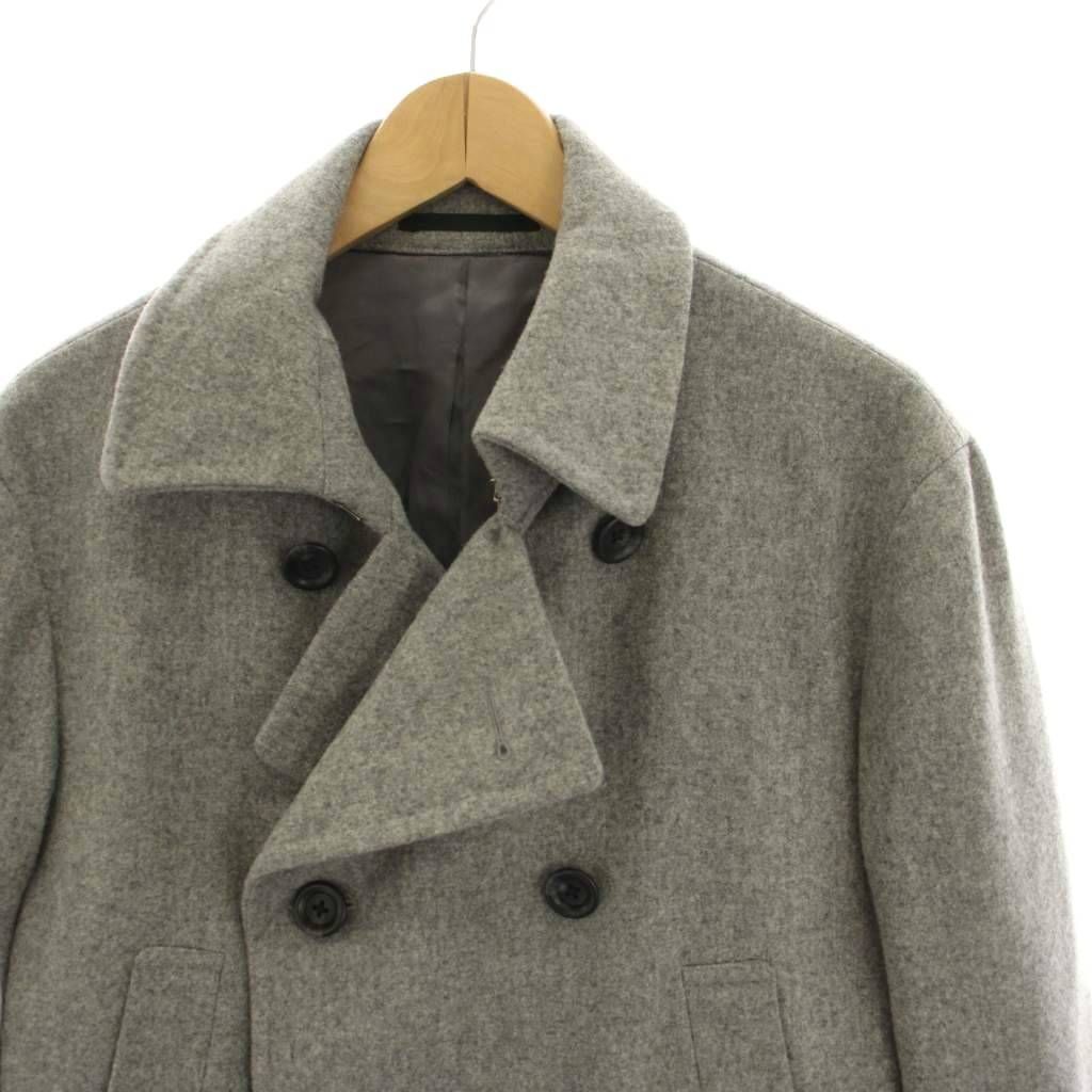 麻布テーラー azabu tailor JET CRUISE ダブルブレスコート Pコート