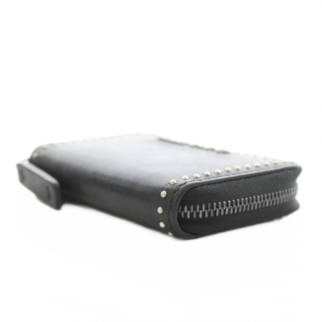 ジミーチュウ JIMMY CHOO 小銭入れ コインケース スタッズ ロゴ レザー