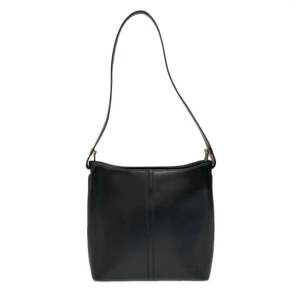 ロエベ ショルダーバッグ - 黒 レザー LOEWE(ロエベ) ショルダーバッグ 