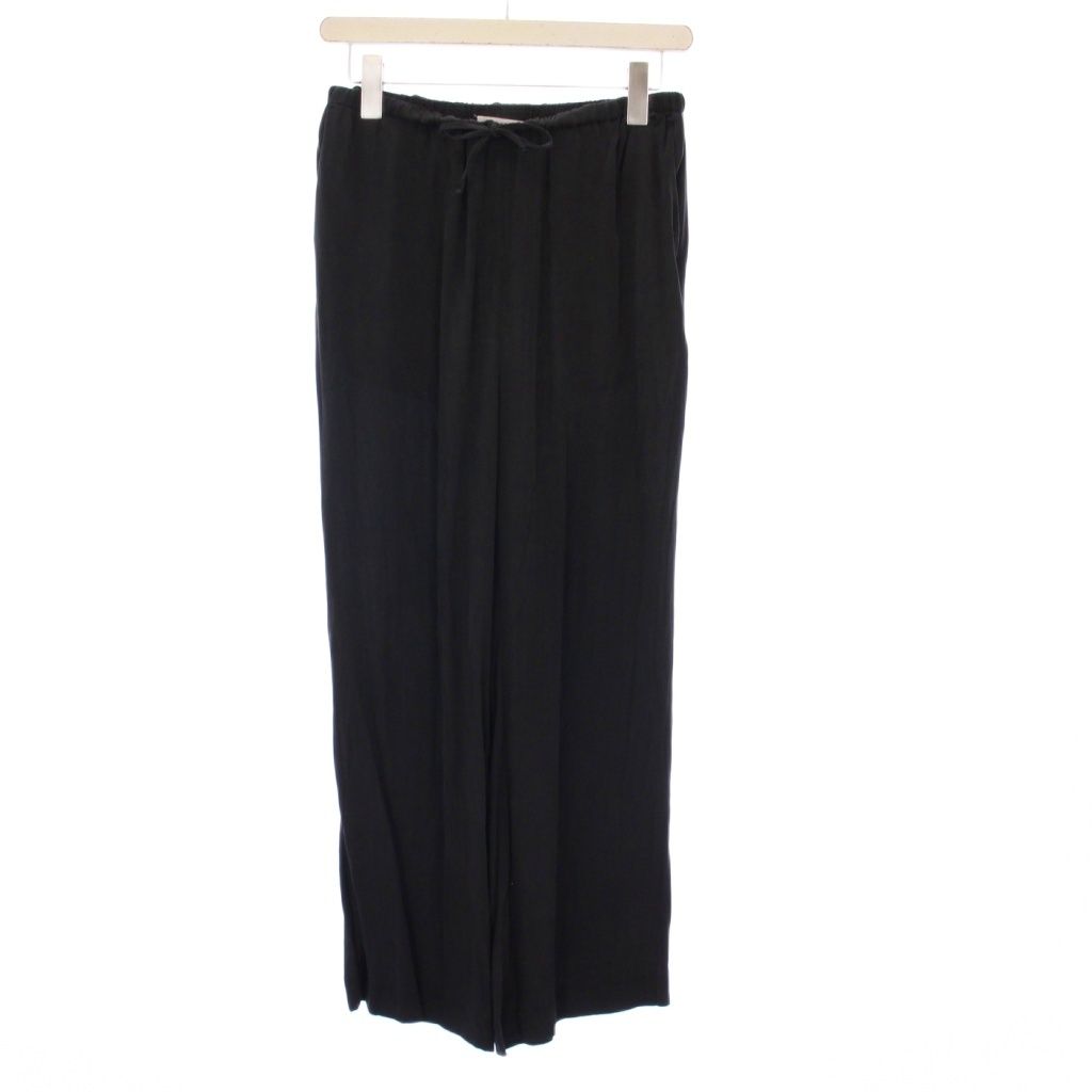 カオス CHAOS ワイドパンツ イージー シルク F 黒 02 KH