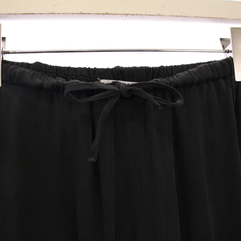  カオス CHAOS ワイドパンツ イージー シルク F 黒 -02 KH その他 パンツ