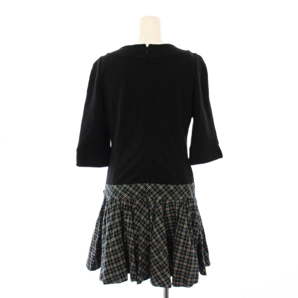 バーバリーブルーレーベル　Burberry　ワンピース　フレア　チェック　ひざ丈 バーバリーブルーレーベル BURBERRY BLUE LABEL フレアワンピース ひざ