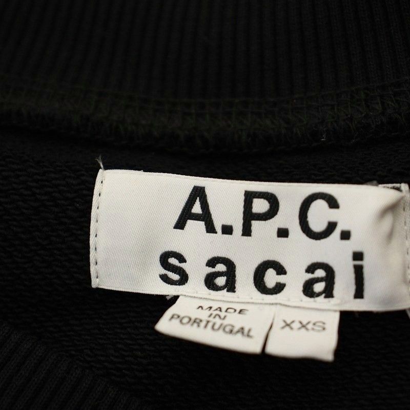 アーペーセー A.P.C. sacai サカイコラボ Tani Sweatshirt スウェット