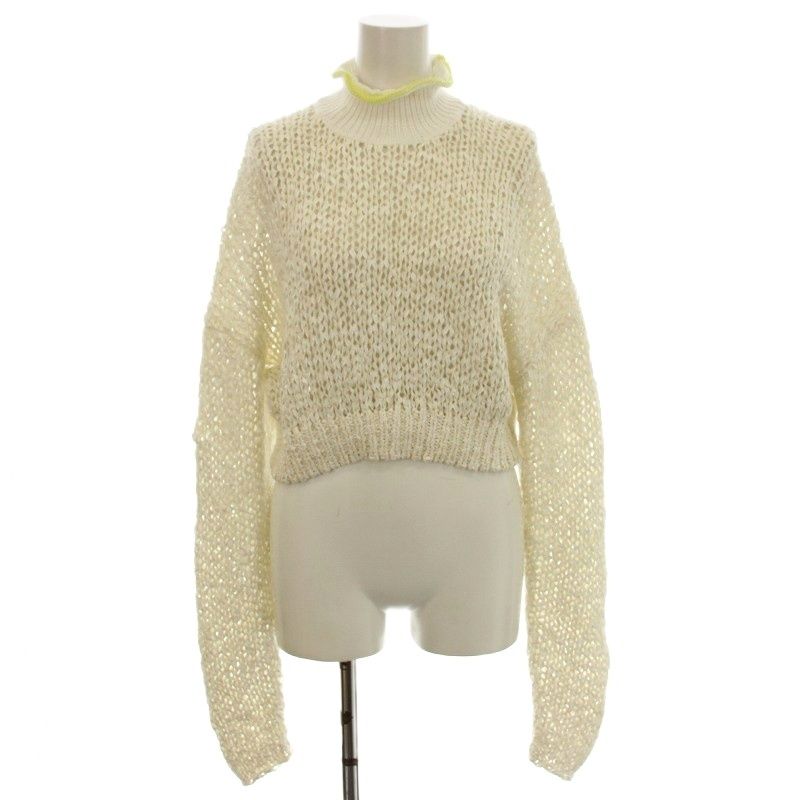 Alexander Wang アレキ ニット アレキサンダーワン ALEXANDER WANG ニット ハイネック ショート丈