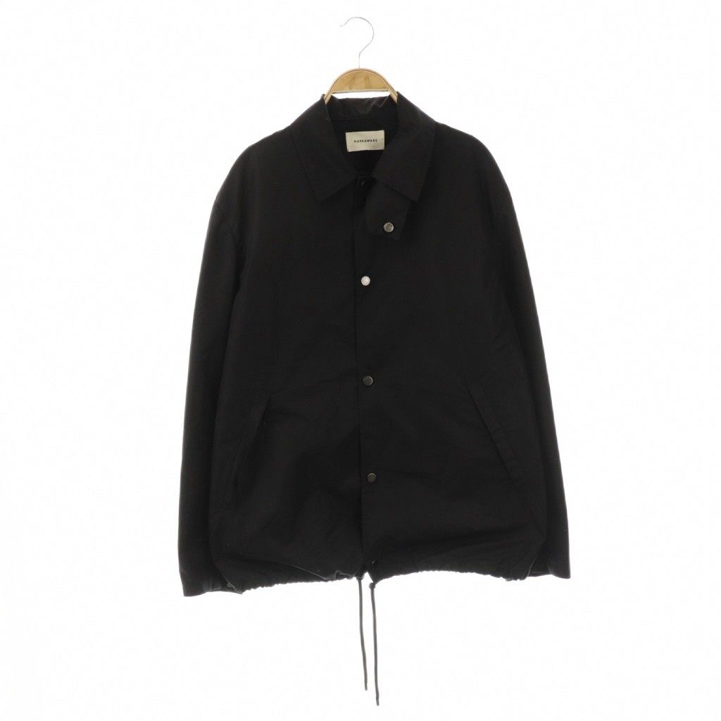 マーカウェア MARKA WARE 25 SS COACH JACKET 2 コーチ ジャケット コットン 黒 NR OS AD