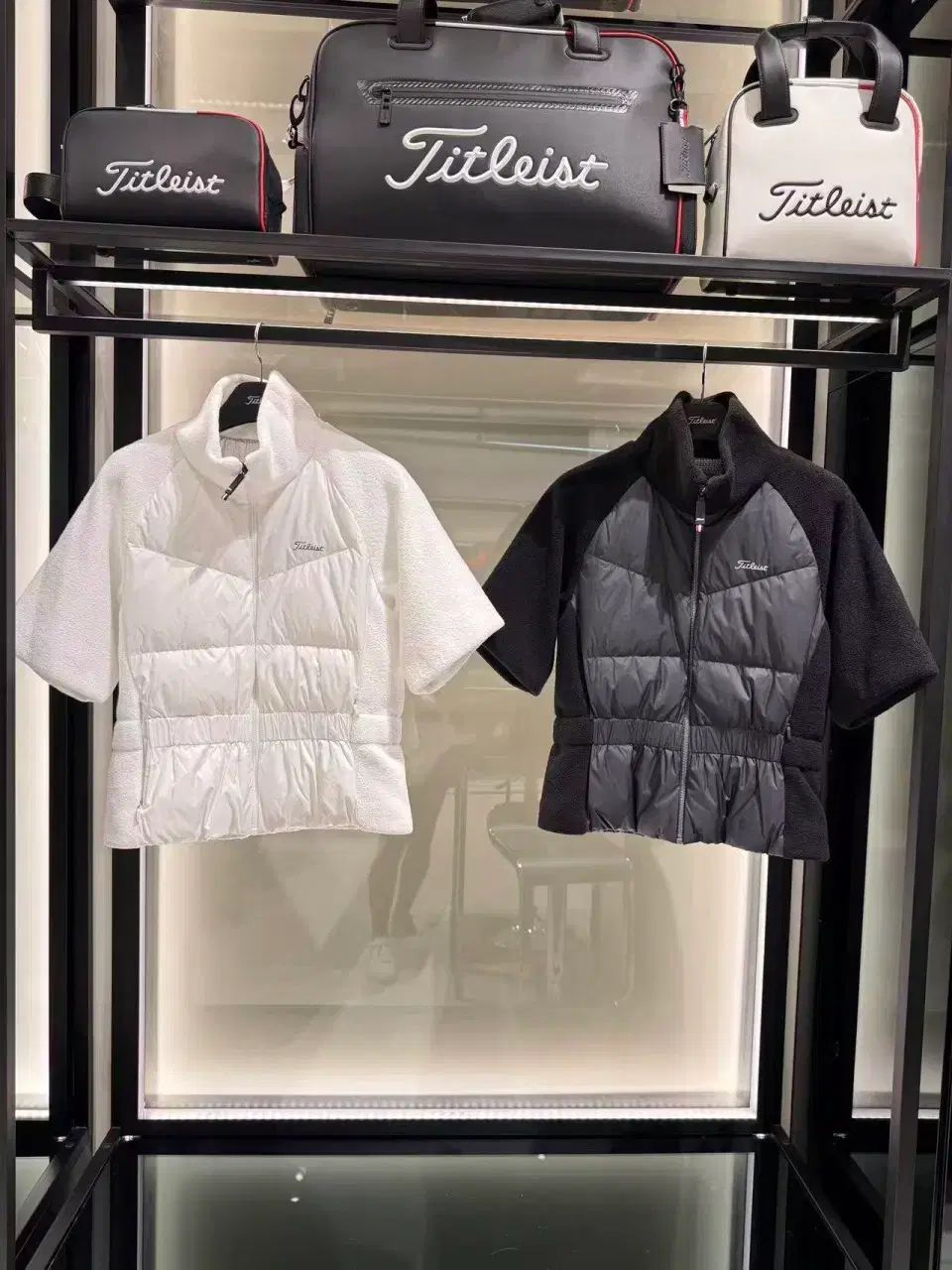 Titleist タイトリスト レディースゴルフ 半袖 ダウン ジャケット