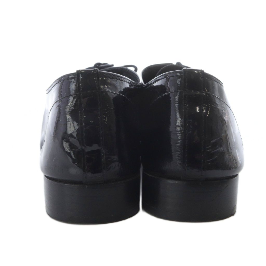 レペット エナメル レースアップシューズ 39 黒 - メルカリ