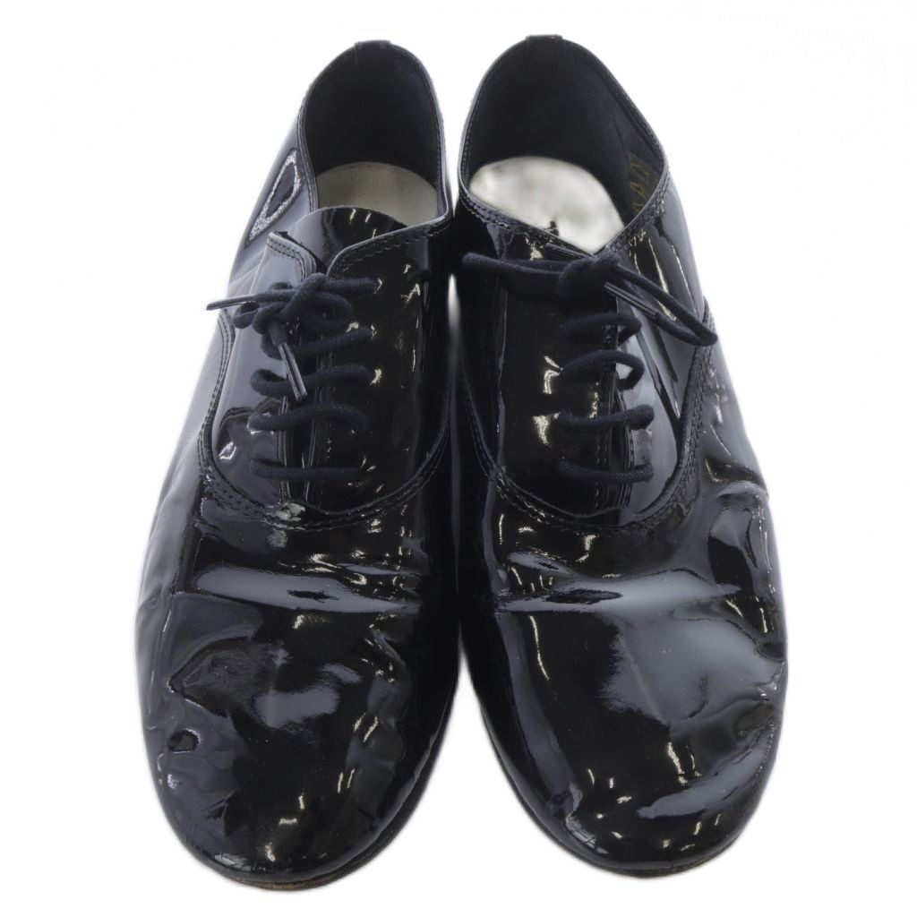 レペット バレーシューズ　エナメル　39 Repetto】 レペット 赤エナメル ポインテッドトゥ バレエシューズ 39