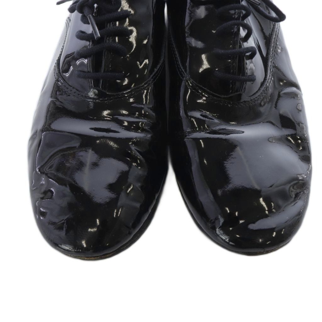 レペット エナメル レースアップシューズ 39 黒 - メルカリ