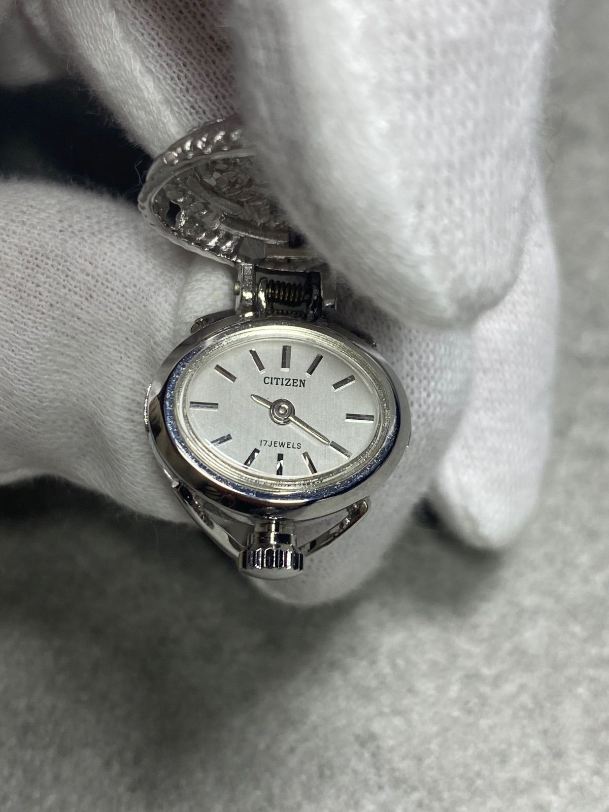  CITIZEN シチズン ヴィンテージ 手巻き リングウォッチ 手巻き時計 腕時計(アナログ)