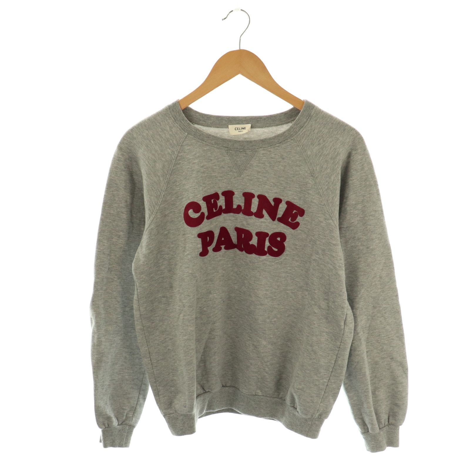 CELINE レッド スウェット Mサイズ　トレーナー CELINE レッド スウェット Mサイズ トレーナー CELINE（トレーナー