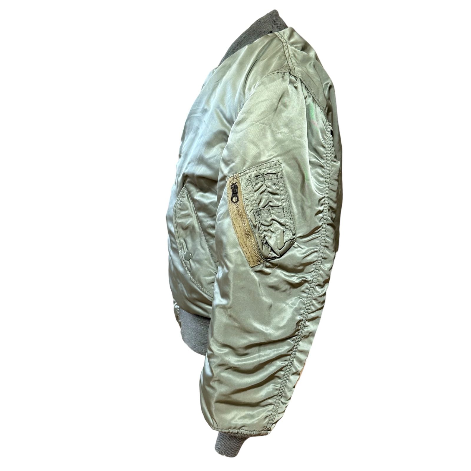 70s 米軍実物 アルファ MA-1 フライトジャケット - メルカリ