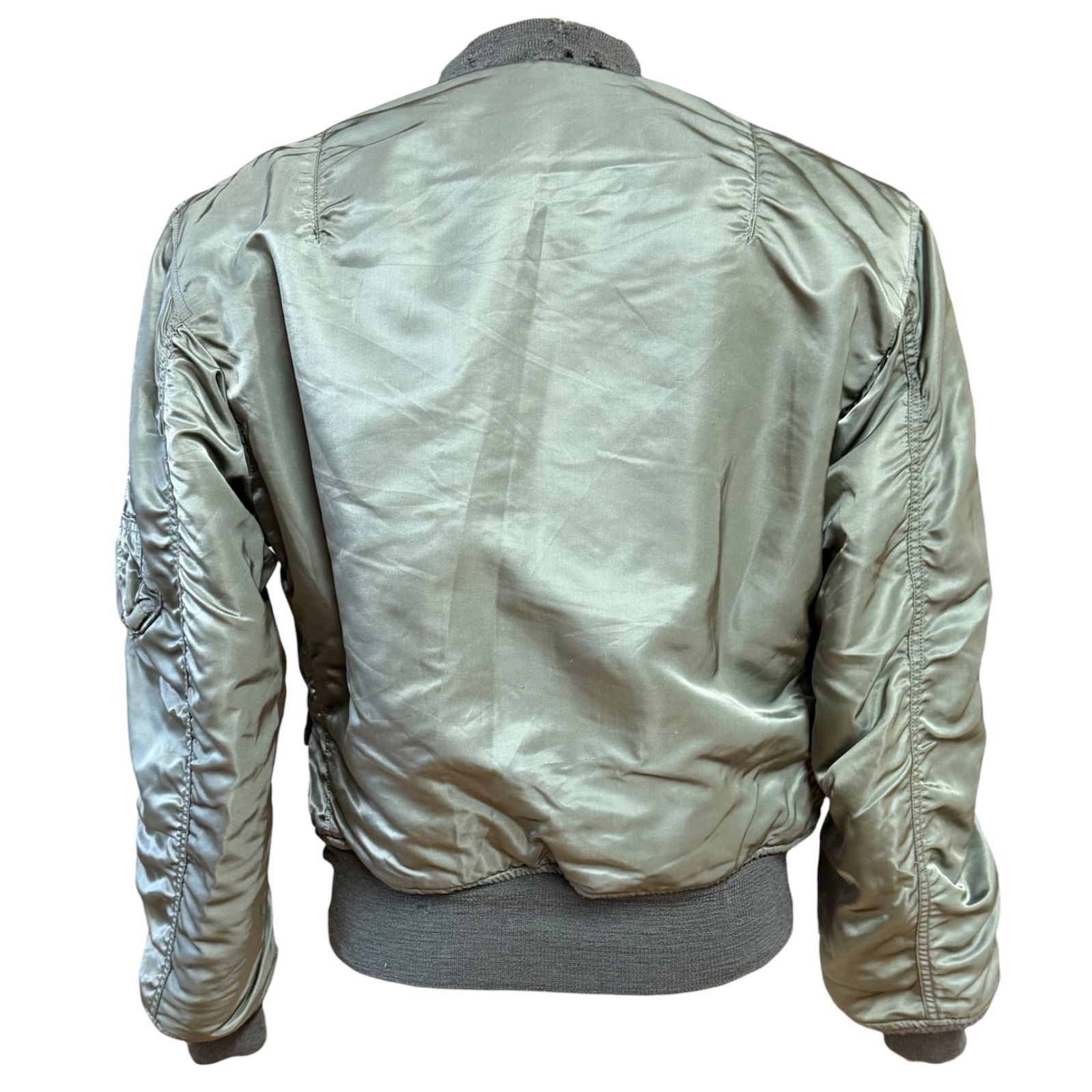 ナ*ガ様 米軍実物 70s MA-1 フライトジャケット アルファ社 MA1 ヴ ナ*ガ様 米軍実物 70s MA-1 フライトジャケット アルファ社 MA1 ヴ