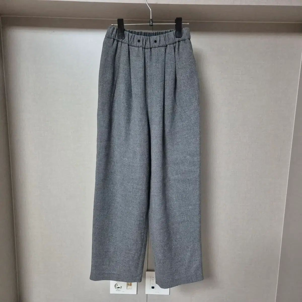 S ENFOLD アンドエンフォルド レディース バンディング ウール パンツ