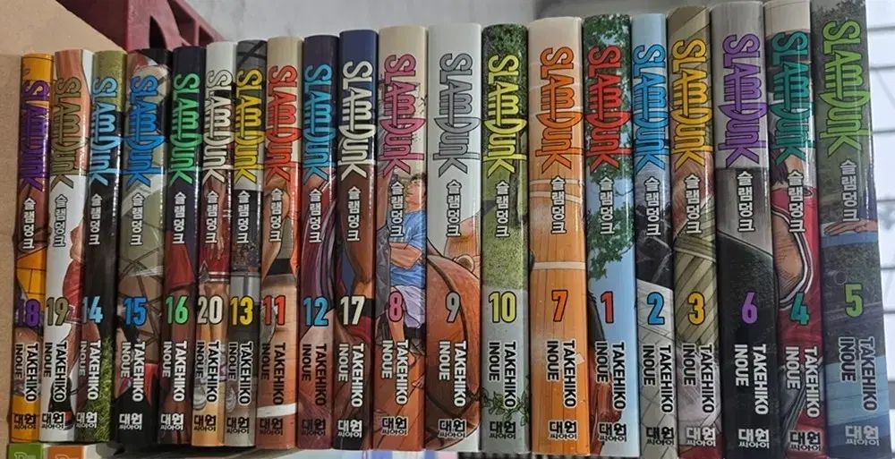 SLAM DUNK スラムダンク 漫画 全巻 セット 設定ジップ