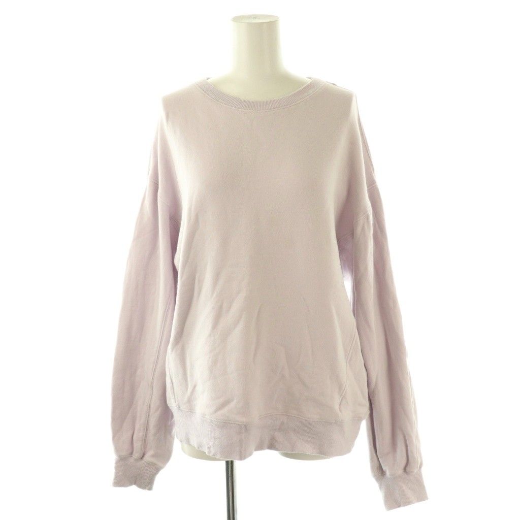 ジェラートピケ gelato pique 25 SS セットアップ 上下 スェット 長袖 プルオーバー パンツ イージー ルームウェア 部屋着 パジャマ ナイトウエア コットン F ラベンダー NR OS