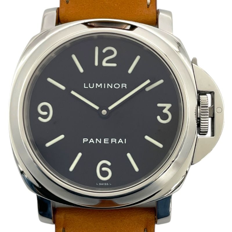パネライ PANERAI ルミノールベース PAM00112 ブラック SS 自動巻き