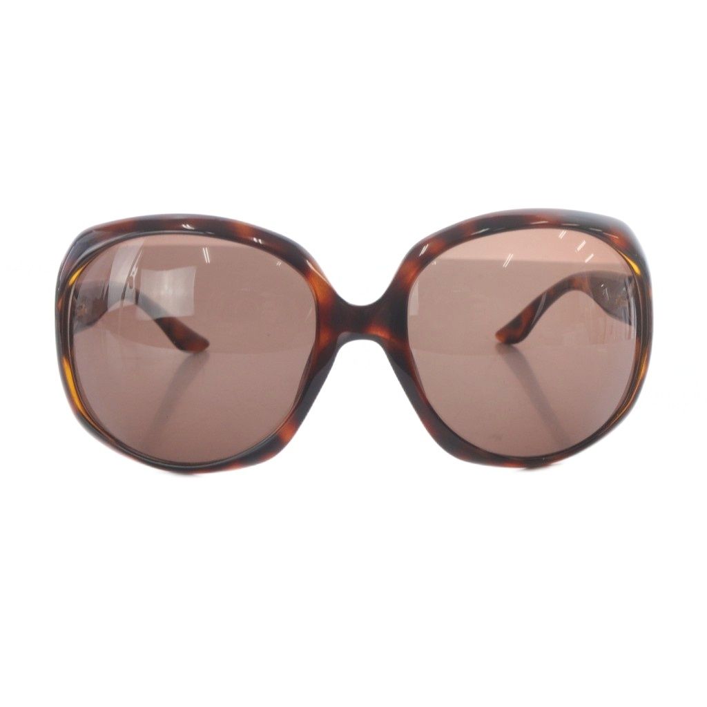 クリスチャンディオール サングラス ブラウン ゴールド べっ甲調 カナージュ クリスチャンディオール サングラス ブラウン ゴールド べっ甲調