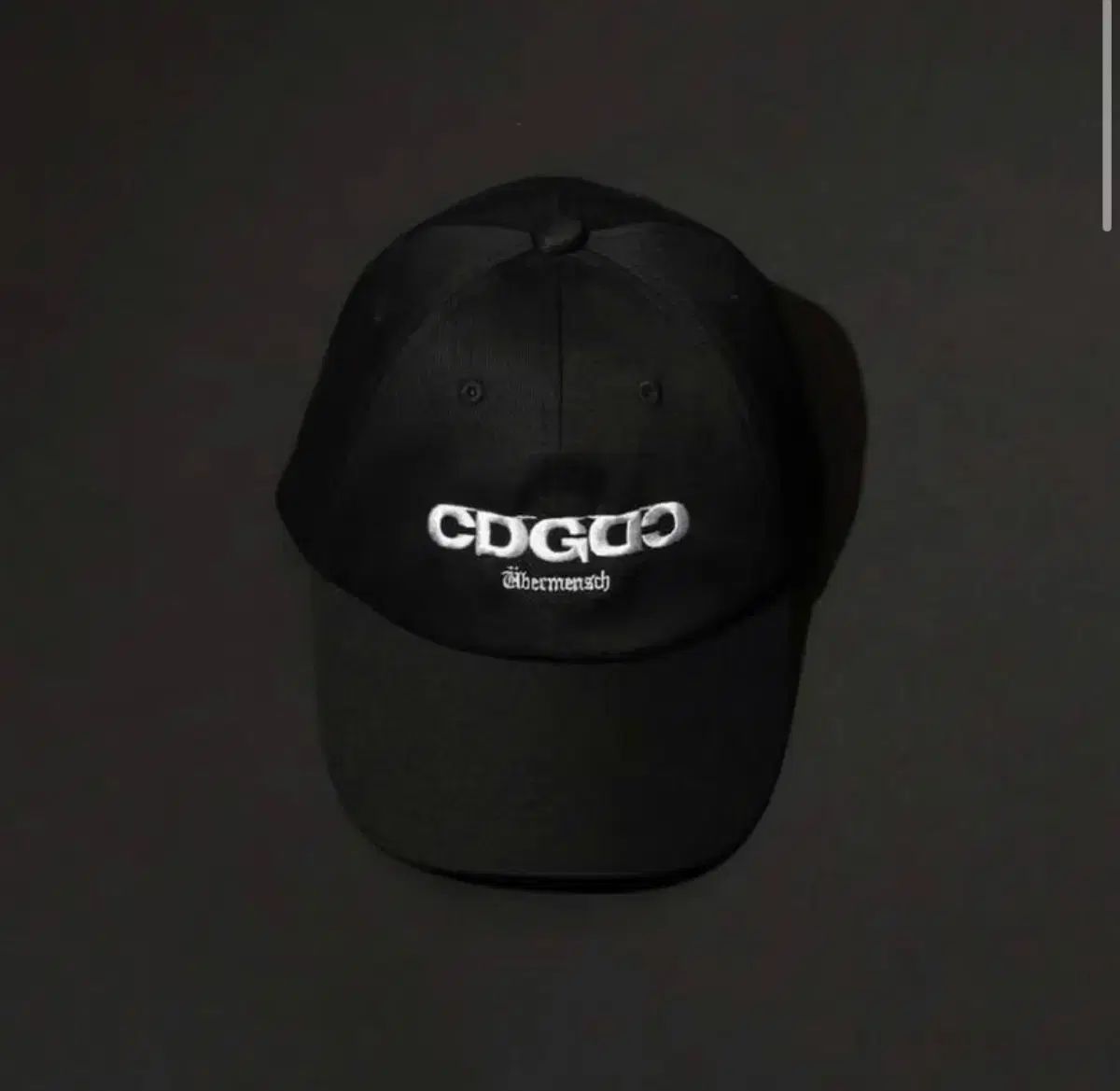 COMME des GARCONS cdg ウィーバーメンシュ gd コラボ ベースボールキャップ 帽子