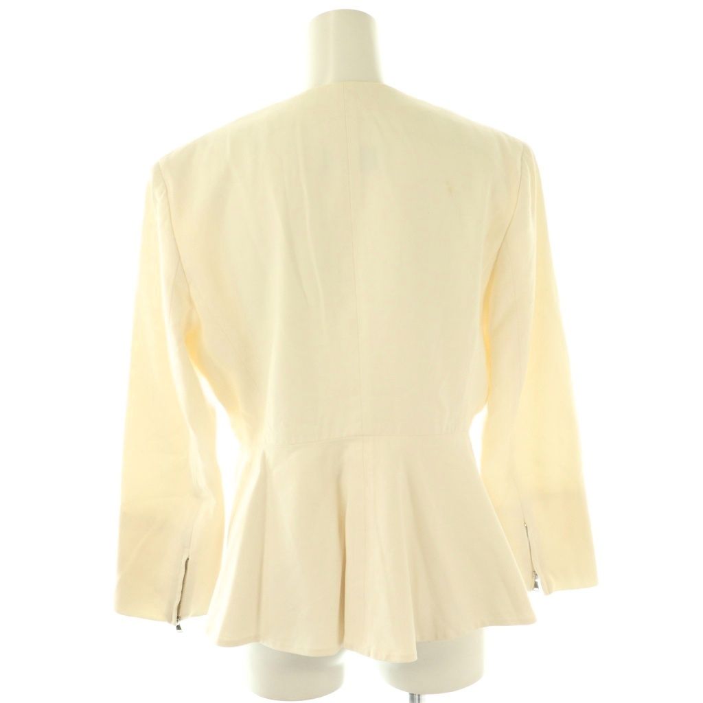 マックスマーラ MAX MARA ジップアップジャケット ノーカラー