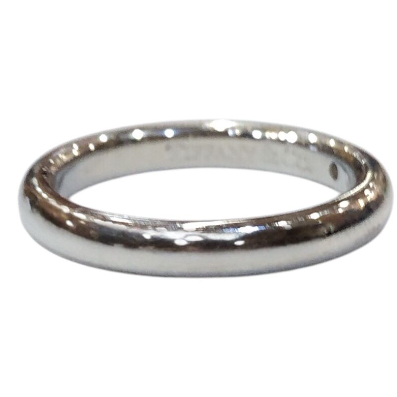 ティファニー TIFFANY＆CO バンドリング シルバー Pt 950 ジュエリー