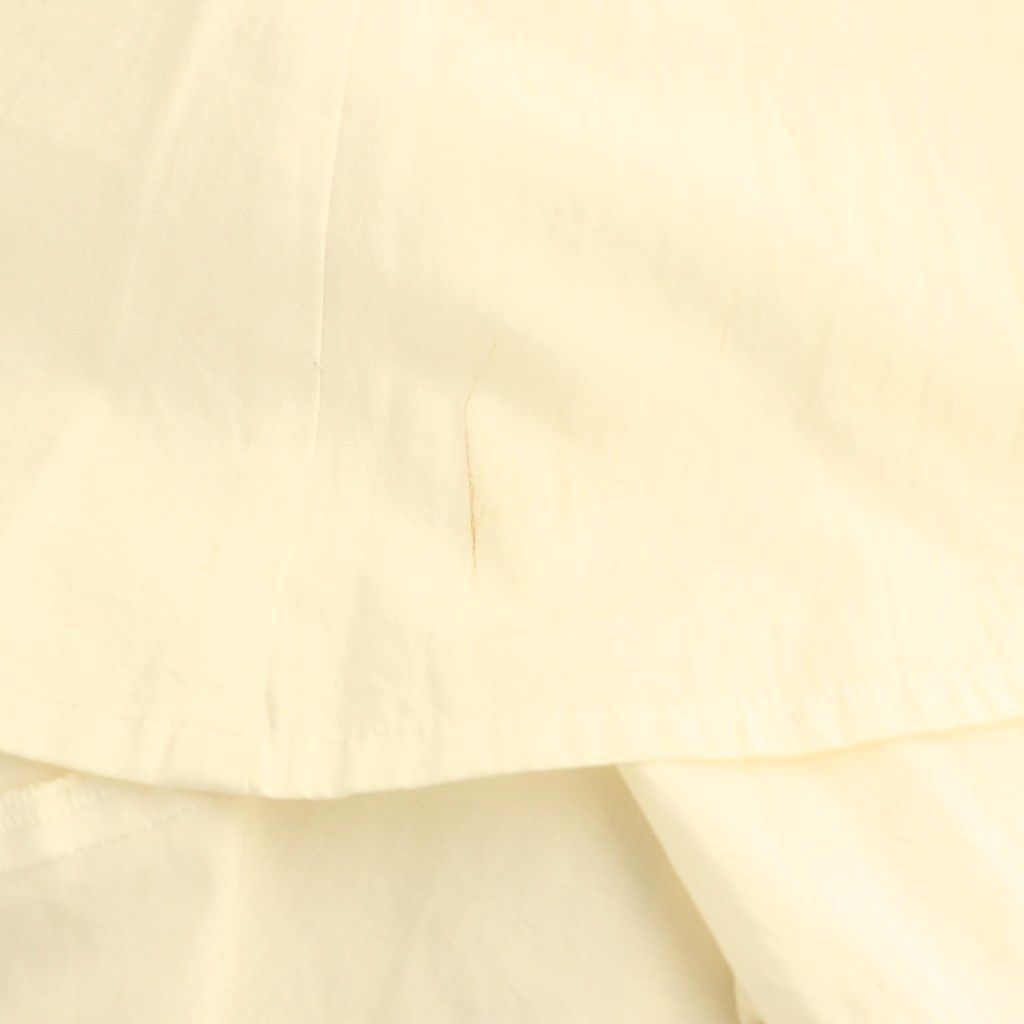  トリココムデギャルソン tricot COMME des GARCONS AD 2004 TN-S 017 コットンスカート ティアード 膝丈 M ホワイト HK OS ひざ丈スカート スカート