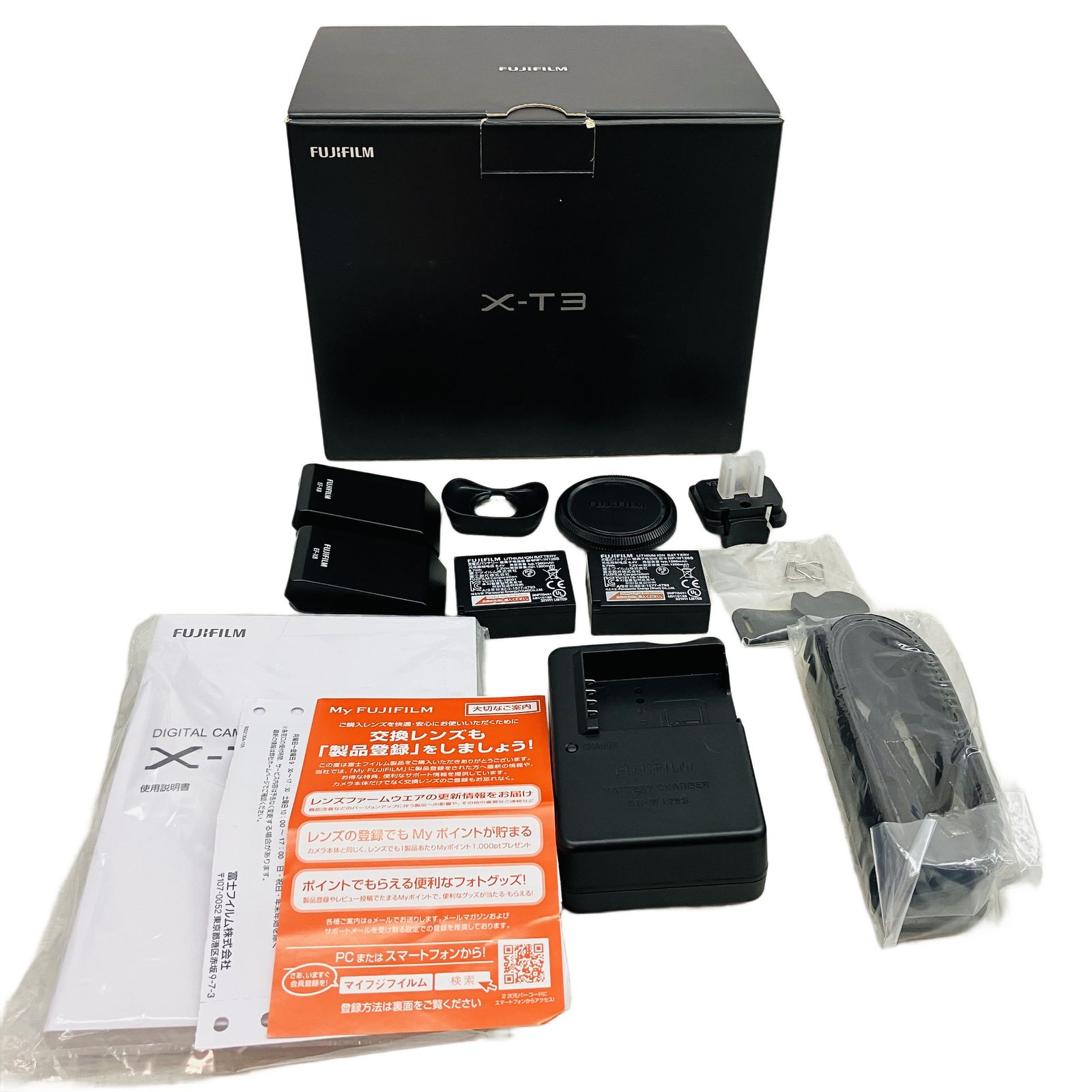 富士フイルム X T 3 ボディ ミラーレス一眼 カメラ Trans CMOS 4 K動画 Wi Fi搭載 箱説付