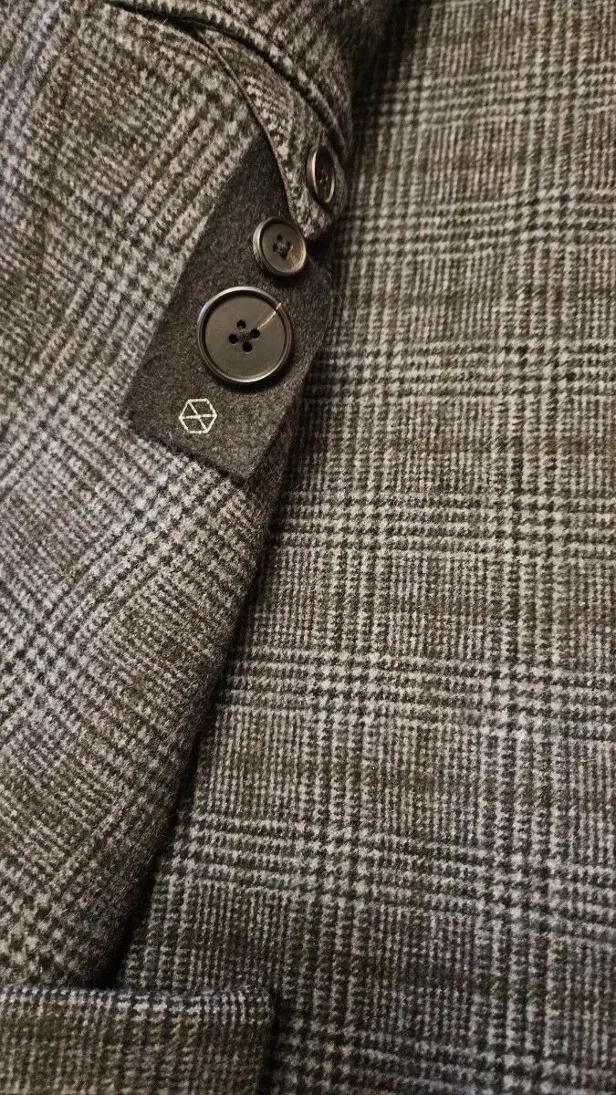 LARDINI(ラルディーニ) DAIZ MEN コラボ グレンチェック コート M