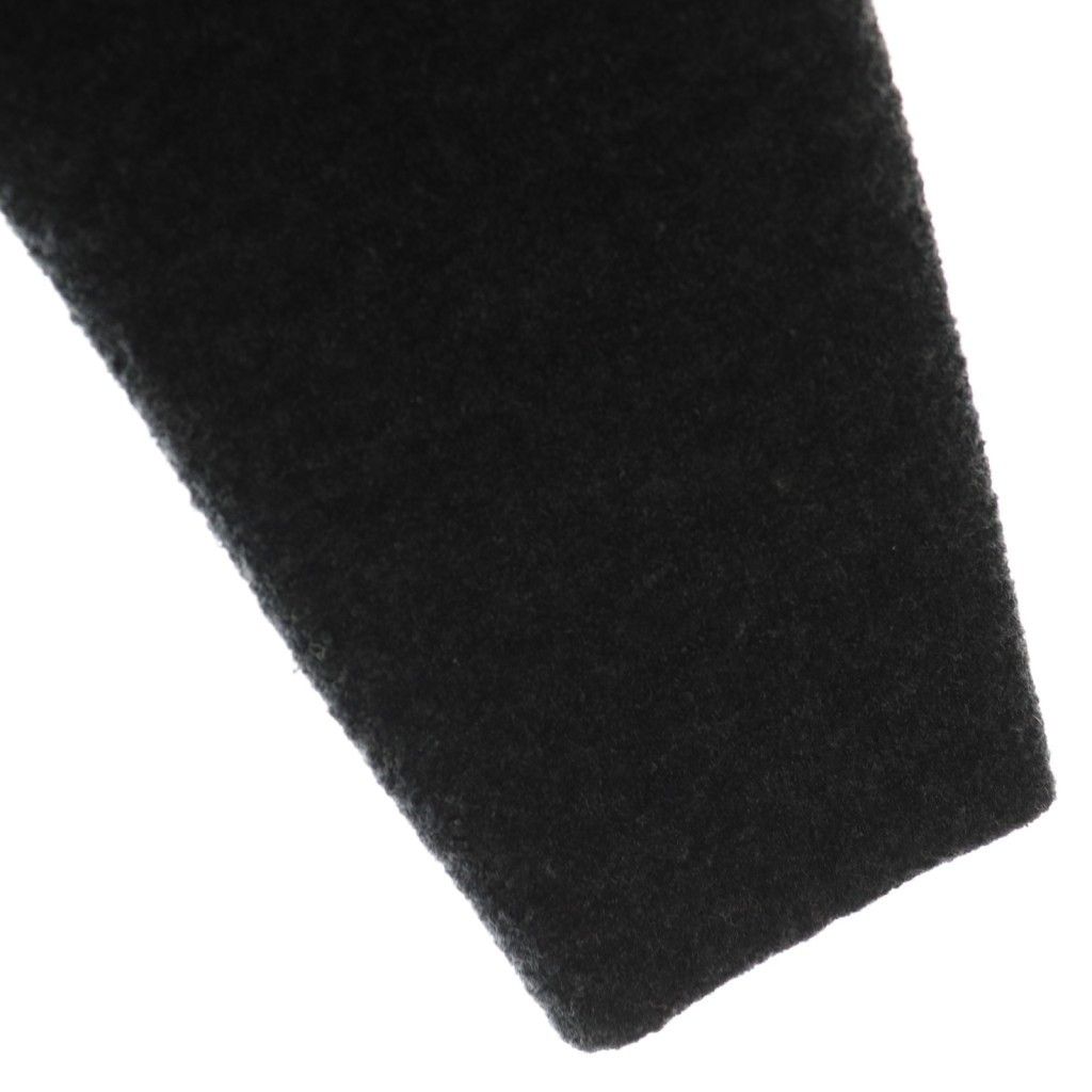  ボールジー BALLSEY トゥモローランド ウールナイロンブークレー フロントオープンカーディガン ニット 長袖 S ダークグレー 黒 NR OS カーディガン ボレロ アンサンブル トップス