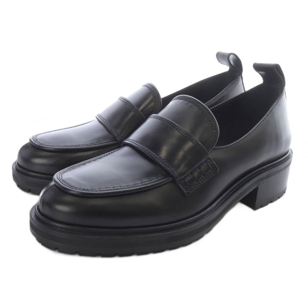 Aeyde アイデ 厚底 ローファー レザー 36.5 黒