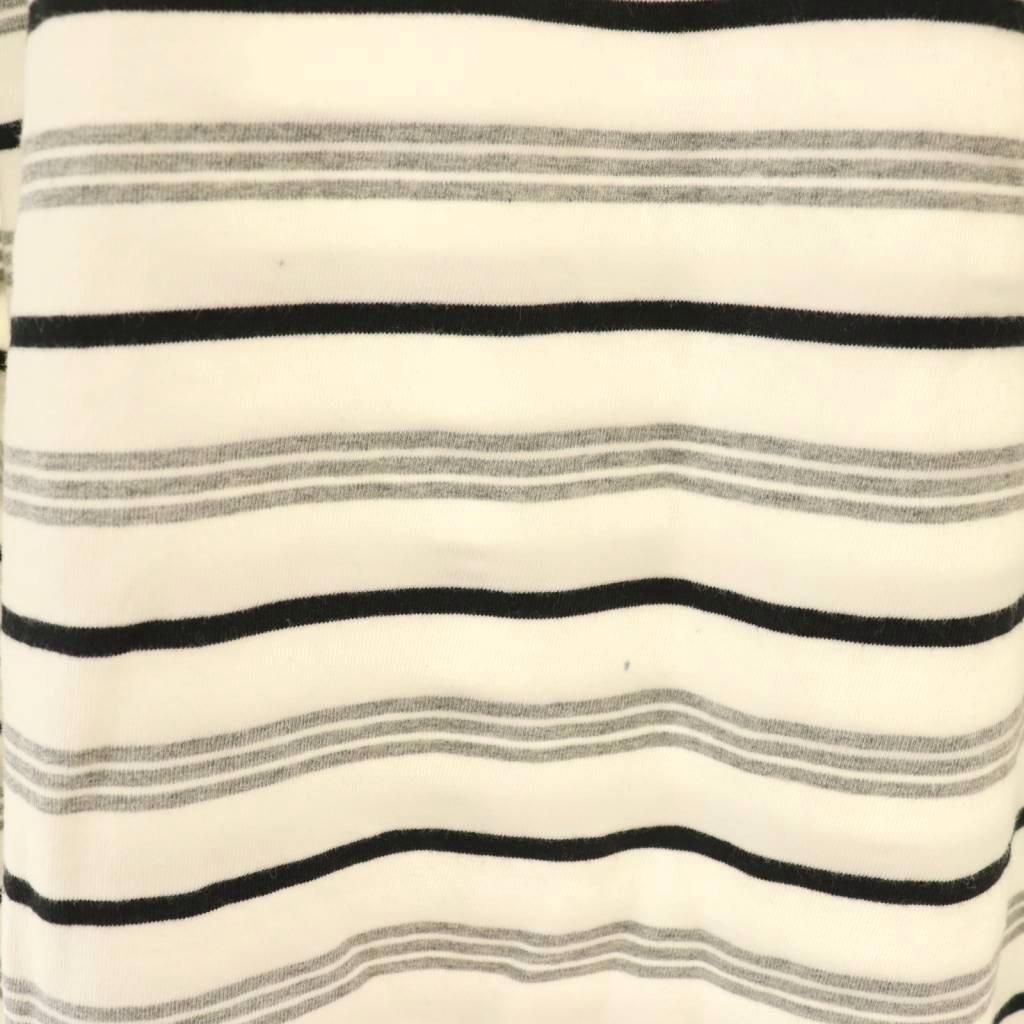 プリーズ plllllleeeasse 24SS multi stripe long sleeve pocket tee