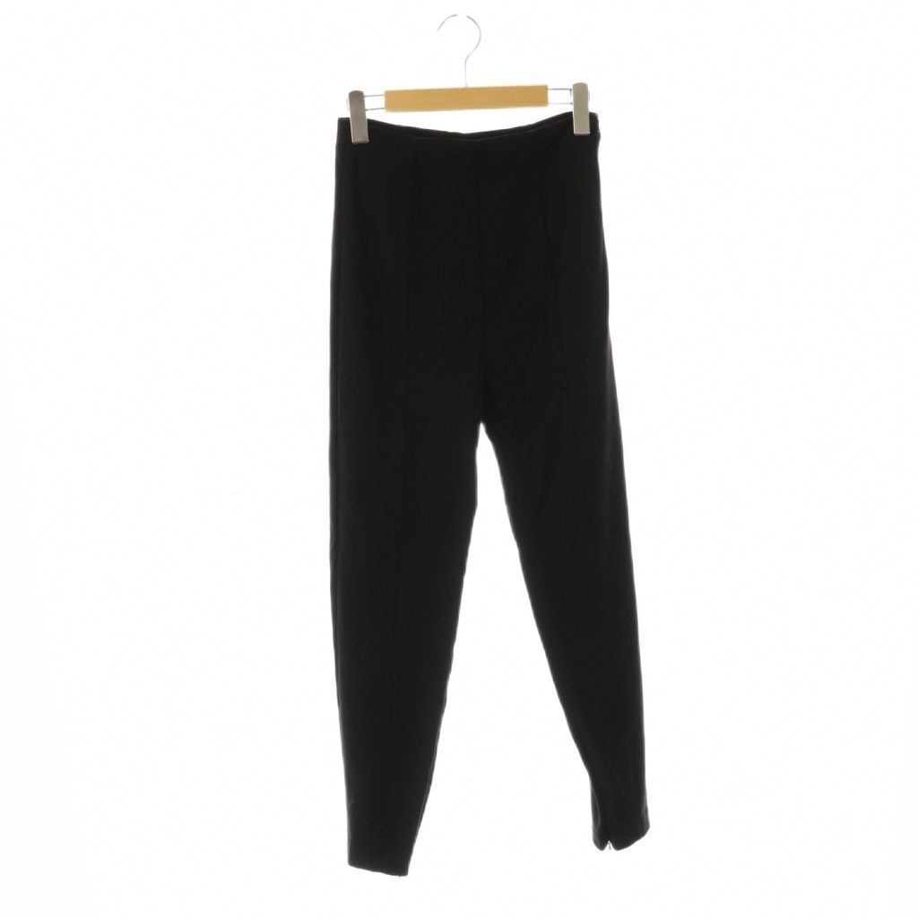 オーラリー AURALEE 24 SS HARD TWIST SMOOTH SKINNY PANTS パンツ スキニー ストレッチ 1 ブラック HK OS