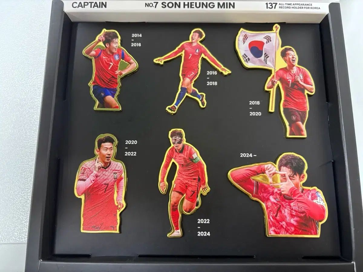 ソン フンミン SON 137試合 記念 マグネット