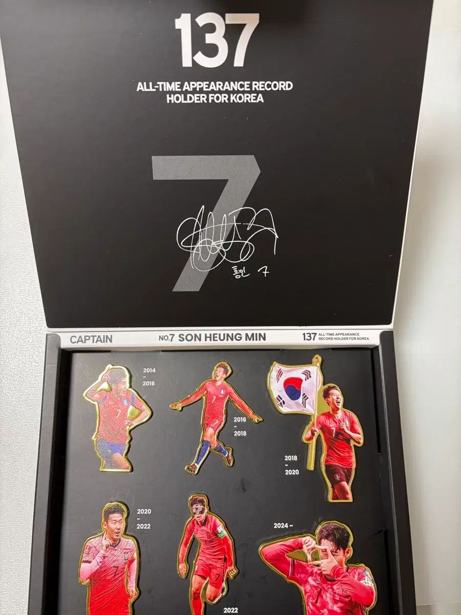 ソン フンミン SON 137試合 記念 マグネット