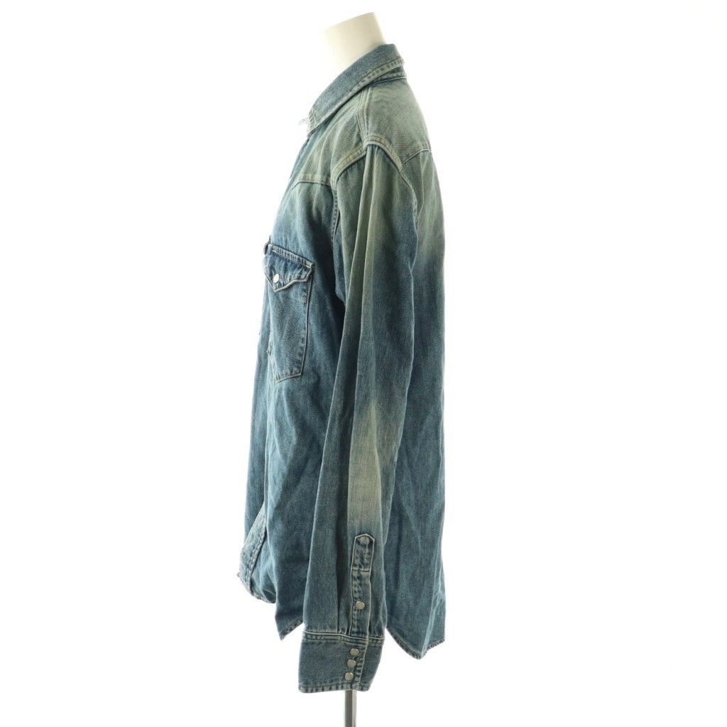 マディソンブルー MADISONBLUE 24AW WESTERN SHIRTS デニムシャツ M