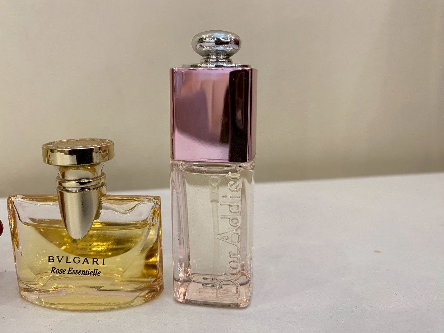 □香水 4種 セット プルメリア ニナリッチ ブルガリ ディオール ミニ