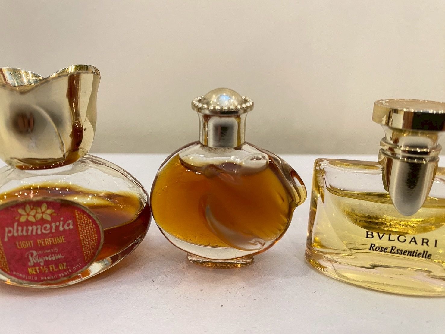 □香水 4種 セット プルメリア ニナリッチ ブルガリ ディオール ミニ