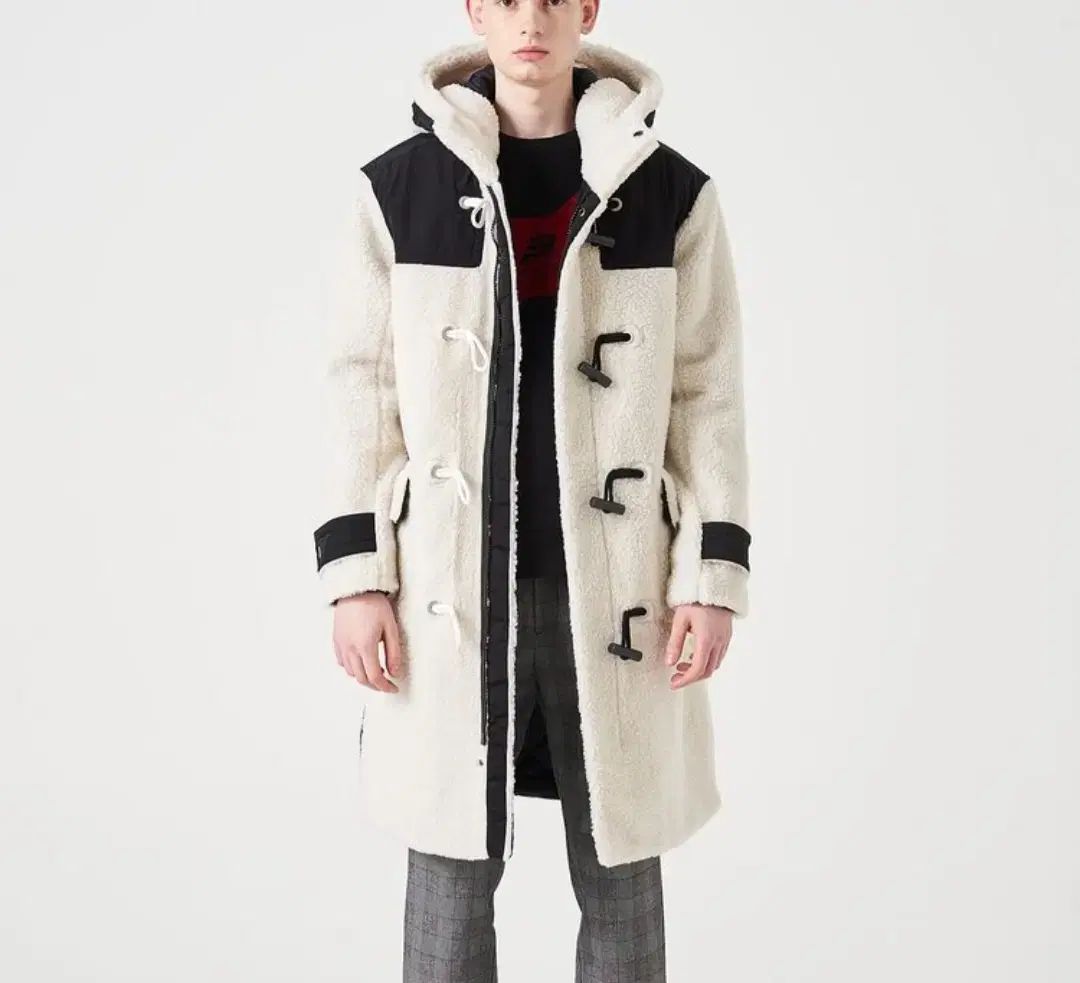 105 ビーンポールスポーツ ボア フリース ダッフル コート