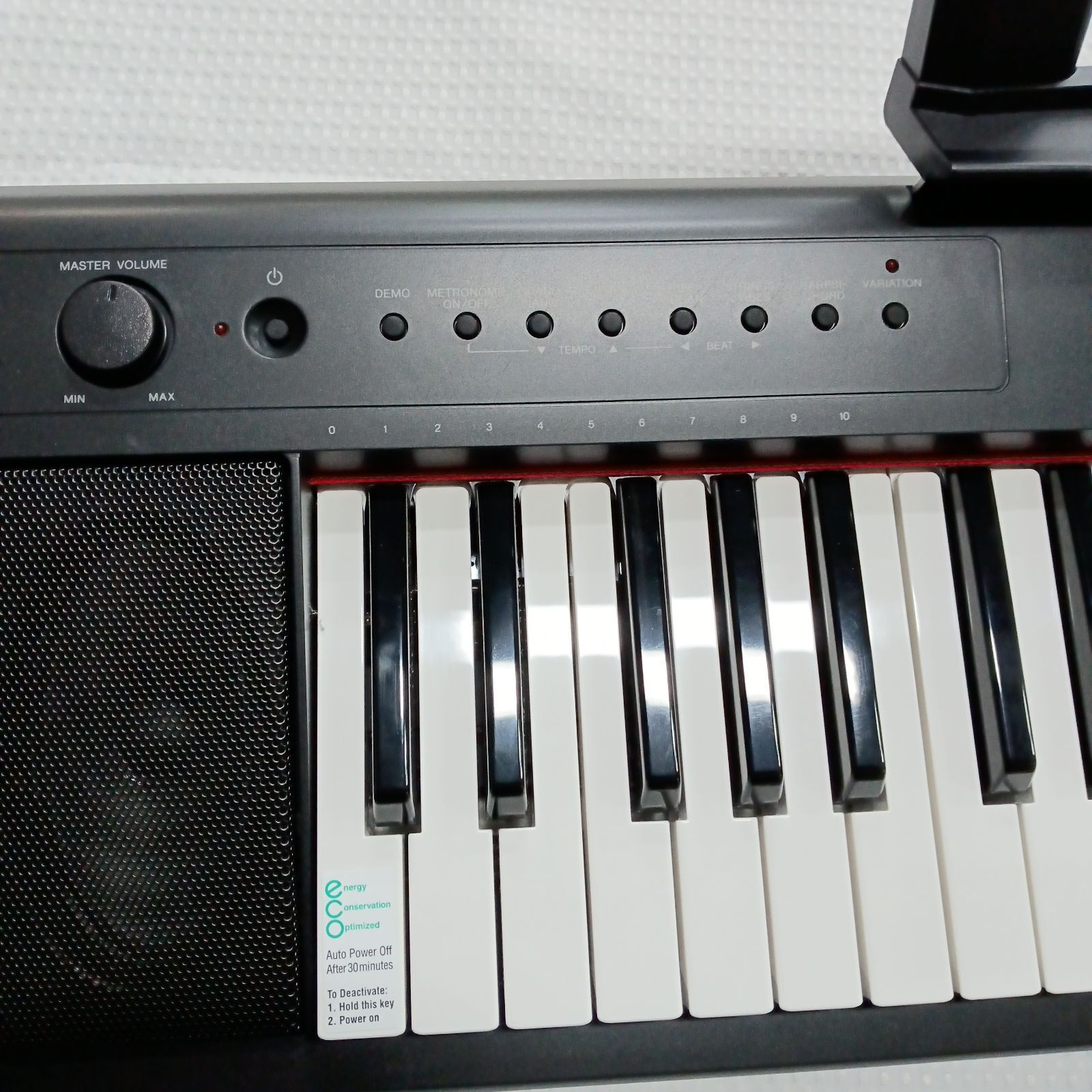 YAMAHA 電子ピアノpiaggero NP11 本体 ACアダプター付 - メルカリ