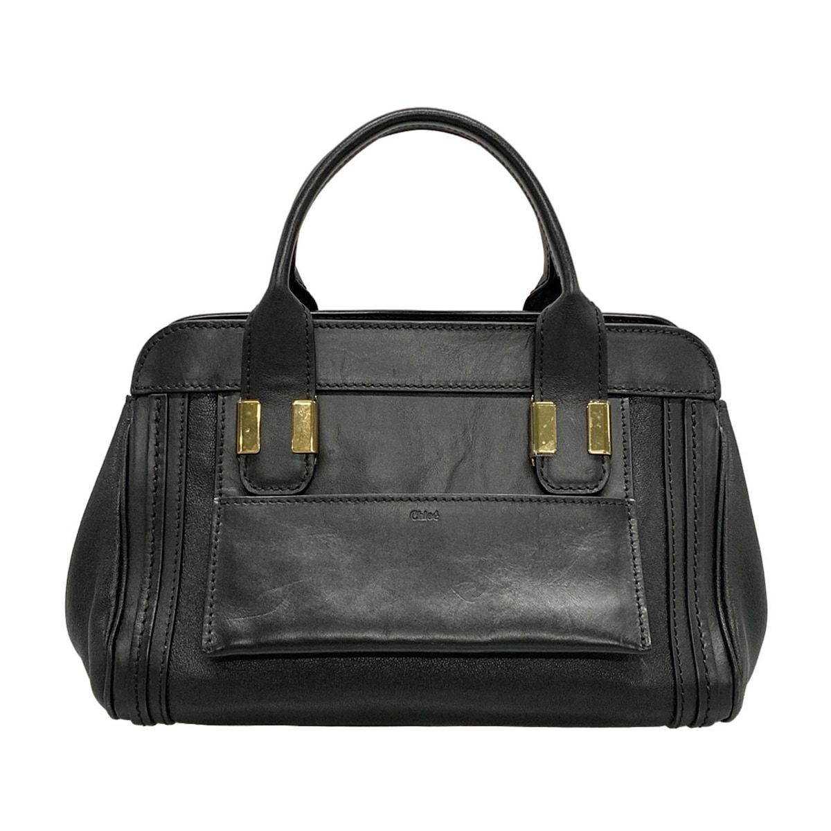 Chloe(クロエ) ハンドバッグ リトルアリス 黒 レザー - メルカリ