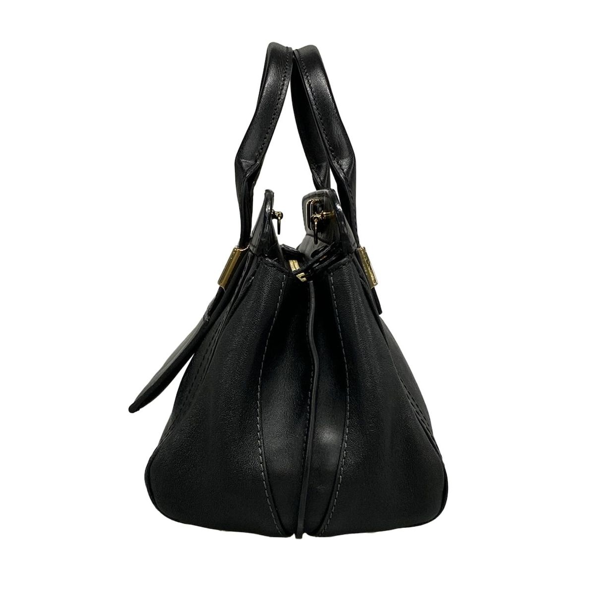 Chloe(クロエ) ハンドバッグ リトルアリス 黒 レザー - メルカリ