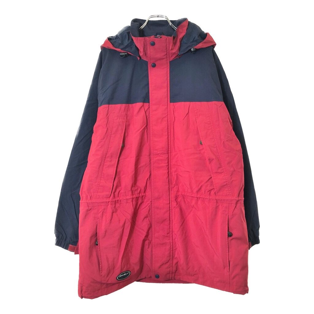 Eddie Bauer エディーバウアー EBTEK マウンテンパーカー アウトドア レッド メンズ L 古着 V 8979
