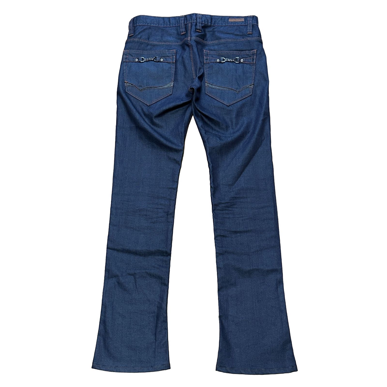 NICOLE CLUB FOR MEN 濃紺 スリム ブーツカットデニム インディゴ 