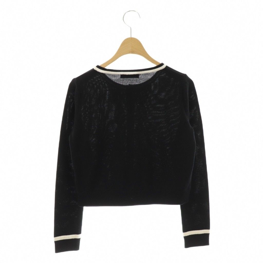 ルネ Rene ベーシック basic パールモチーフリボンデザインウール