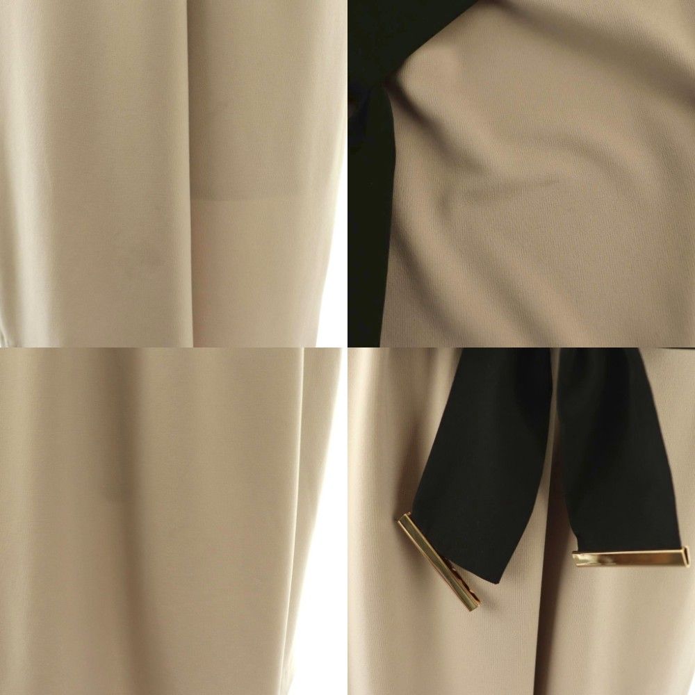 ピンキー&ダイアン ピンダイ PINKY&DIANNE 配色スキッパーワンピース