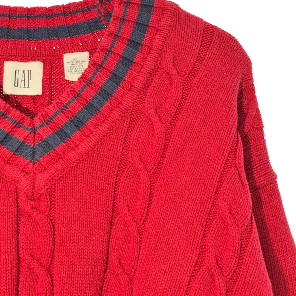 90年代 GAP ギャップ チルデンニット セーター オールドギャップ