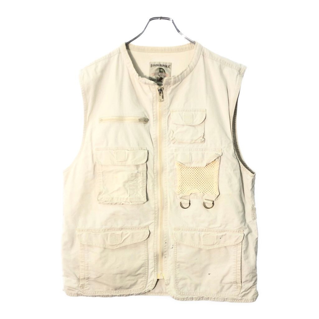 90年代 Banana Republic バナナリパブリック ハンティングベスト 90年代 Banana Republic バナナリパブリック ハンティングベスト